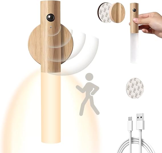 Led Wood Night Light