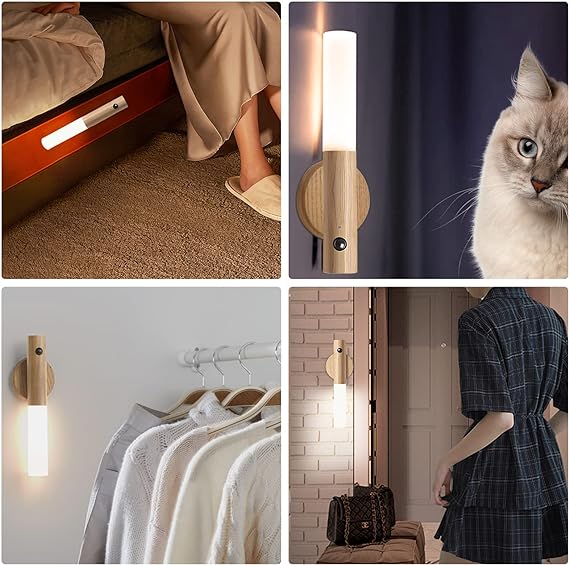 Led Wood Night Light