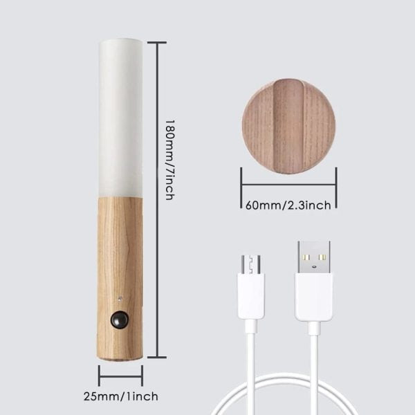 Led Wood Night Light