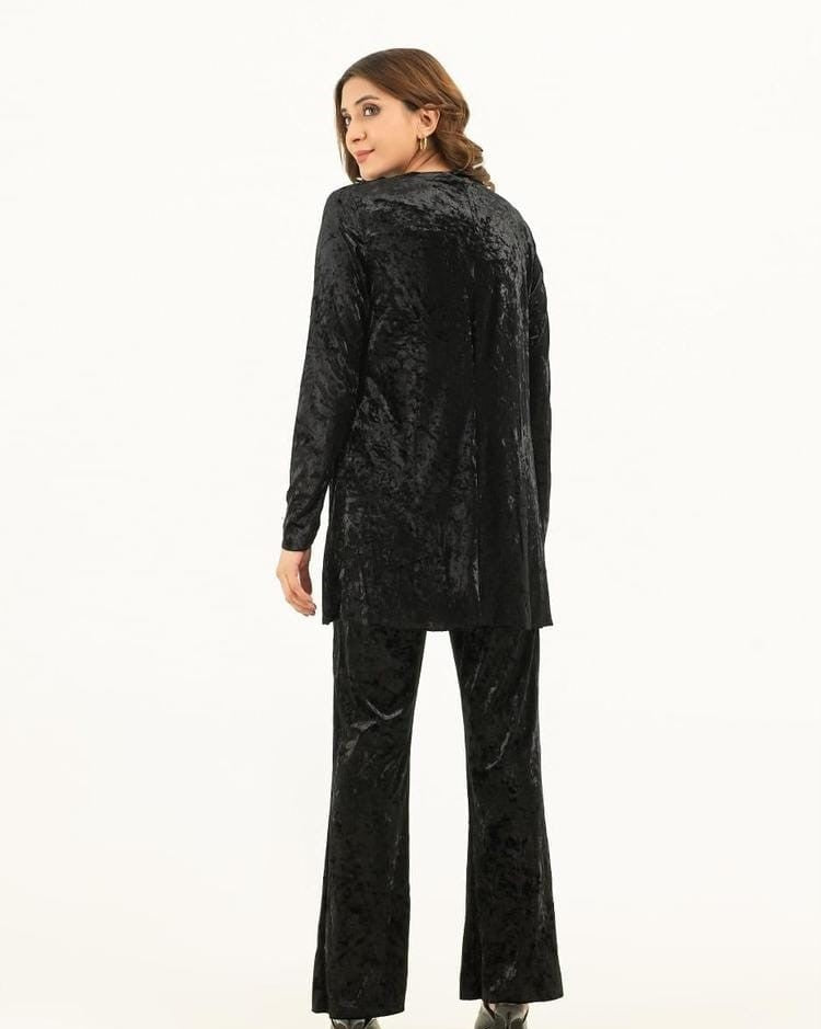 2 Pieces of Unstitched Velvet Suits for Women